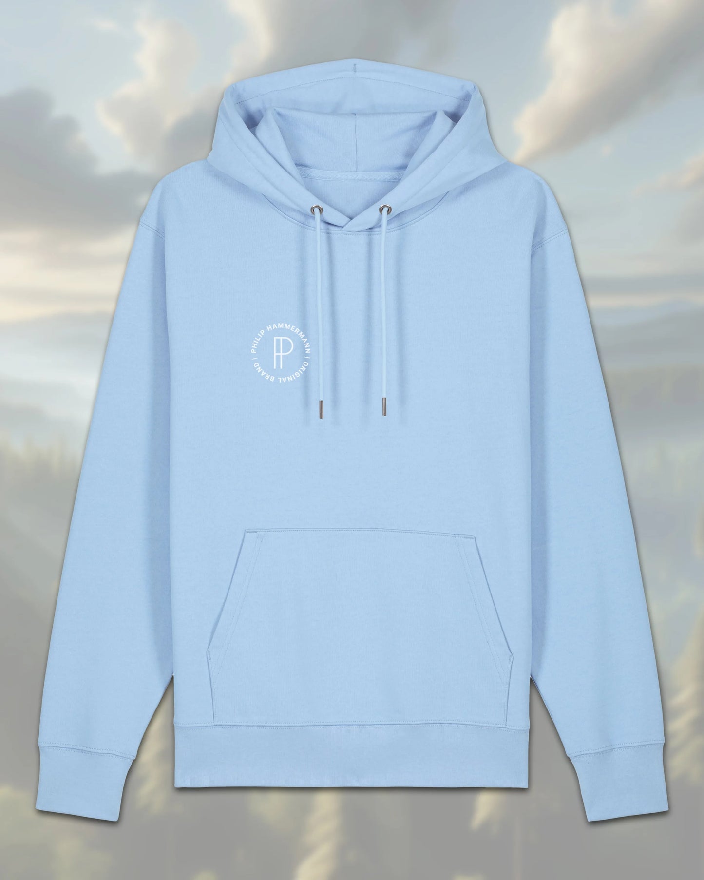 Fleece Hoodie Blau - Hoodies