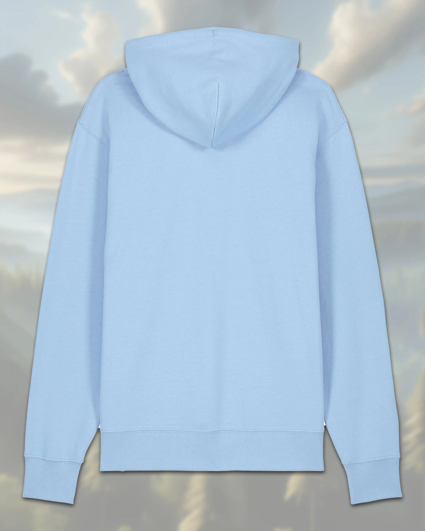 Fleece Hoodie Blau - Hoodies