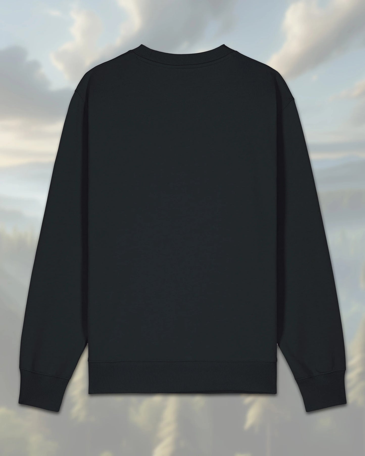 Fleece Sweatshirt Schwarz - Sweatshirts