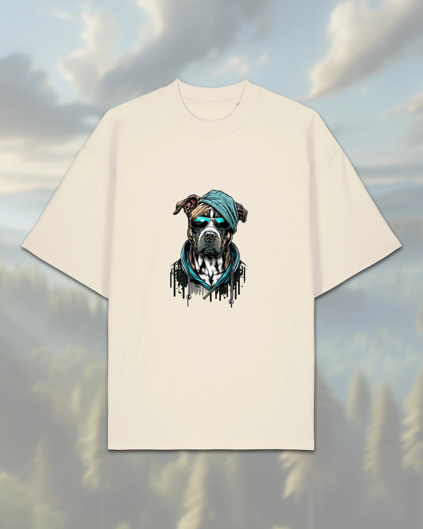 Oversize T-Shirt | Dog in Costume - Natural-Raw / XXS - Shirts