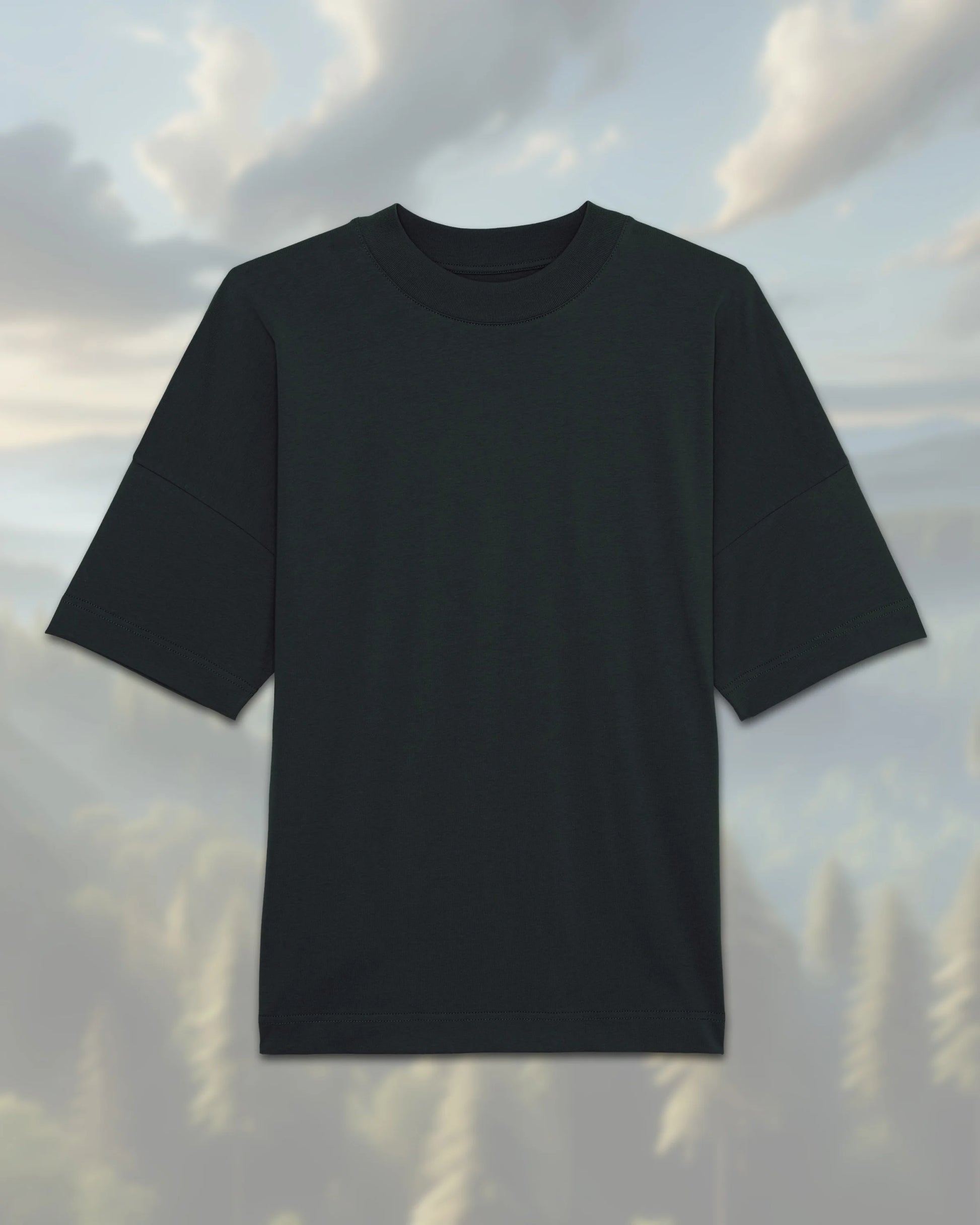 Oversize T-Shirt | Anime Black Back | Designer - Shirts