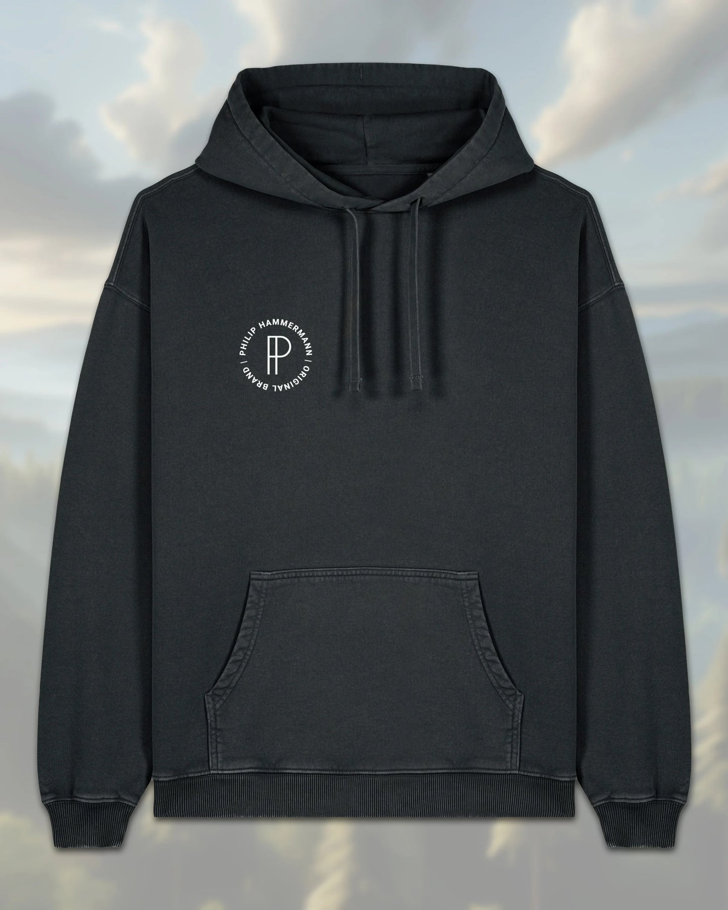 Vintage Hoodie Oversize Schwarz - Hoodies