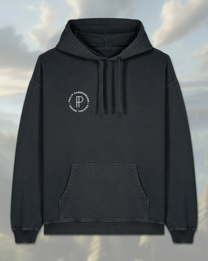 Vintage Hoodie Oversize Schwarz - Hoodies